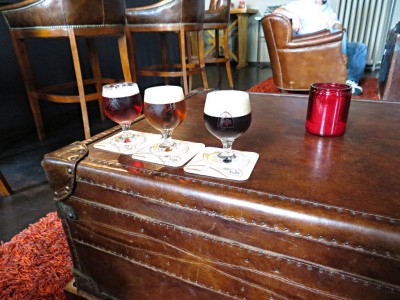 Bier-Verkostung im Leffe Haus in Dinant